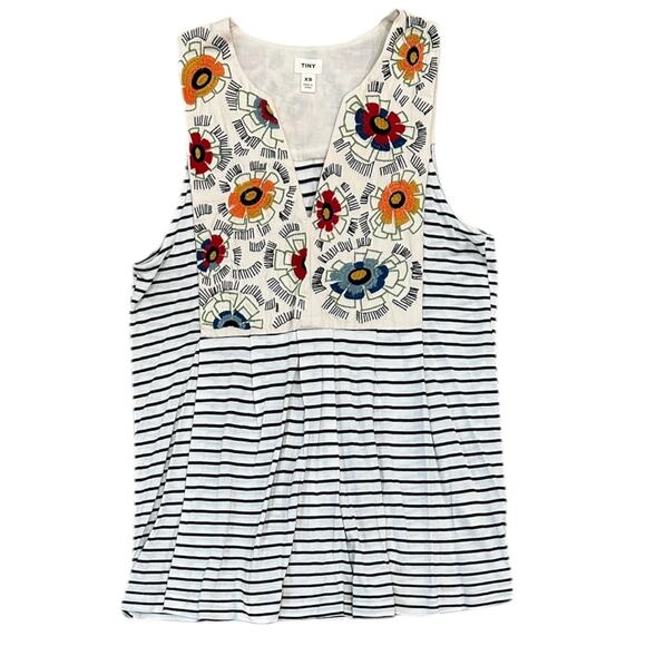 Anthropologie Flower Crown Tank - Picture 3 of 5